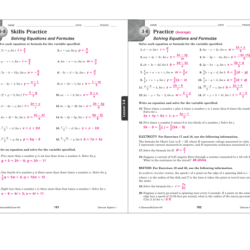 Glencoe pre algebra answer key pdf