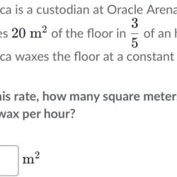 Jessica is a custodian at oracle arena