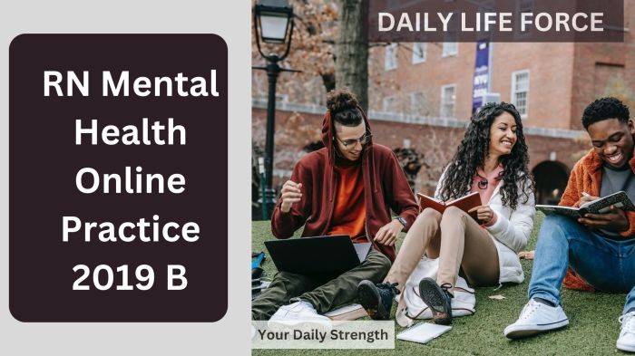 Rn mental health online practice 2019 a