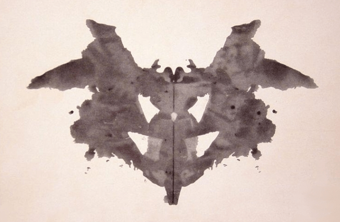 Psychological evaluation method involving inkblots