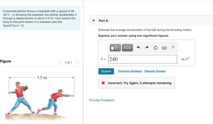 A baseball pitcher throws the ball in a motion